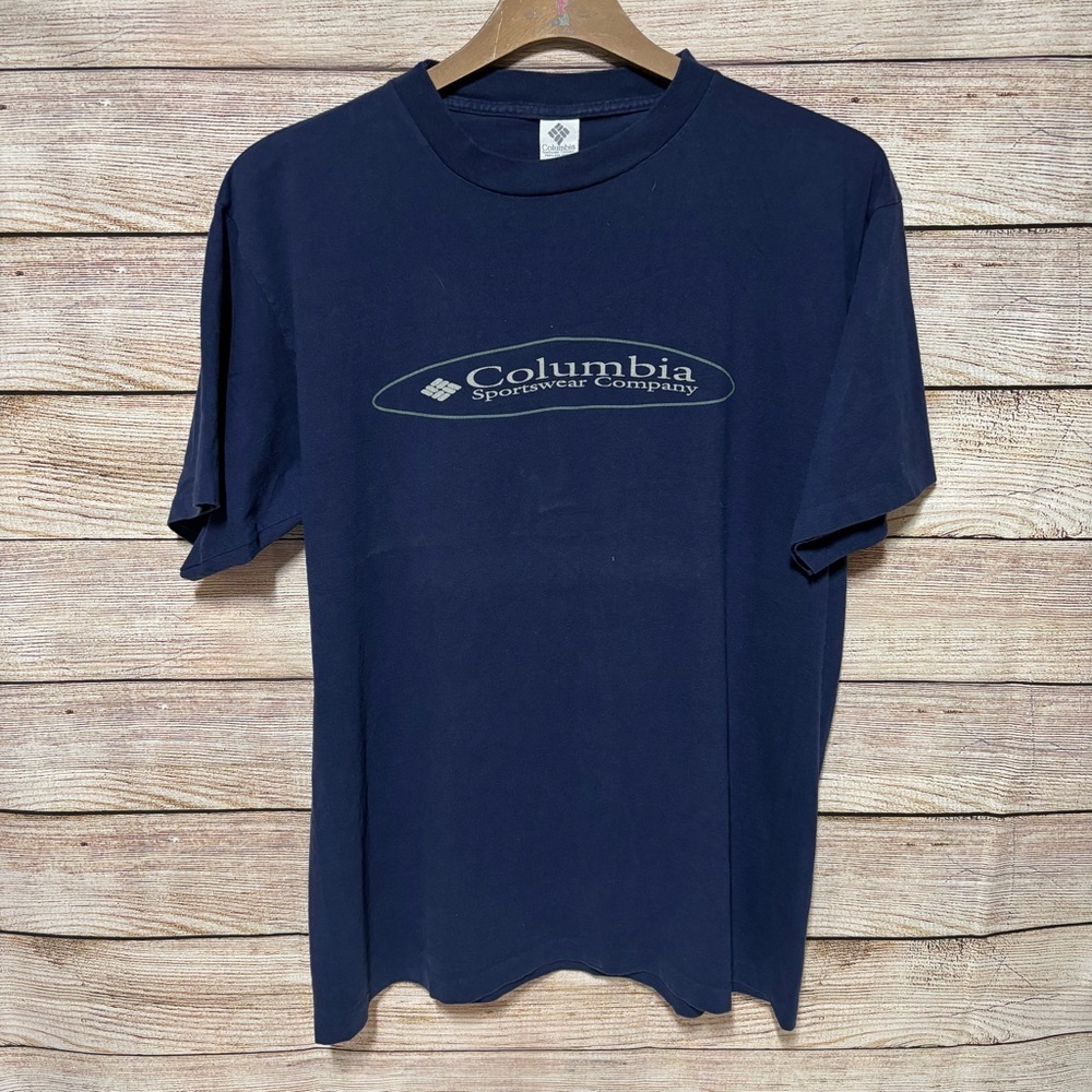vintage columbia graphic‎ tee XL